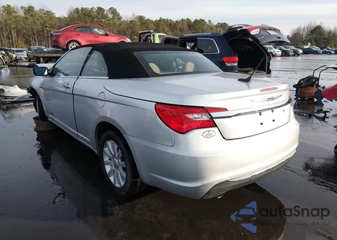 2011 Chrysler 200 Touring из США, поврежденный, VIN 1C3BC2EG0BN601100